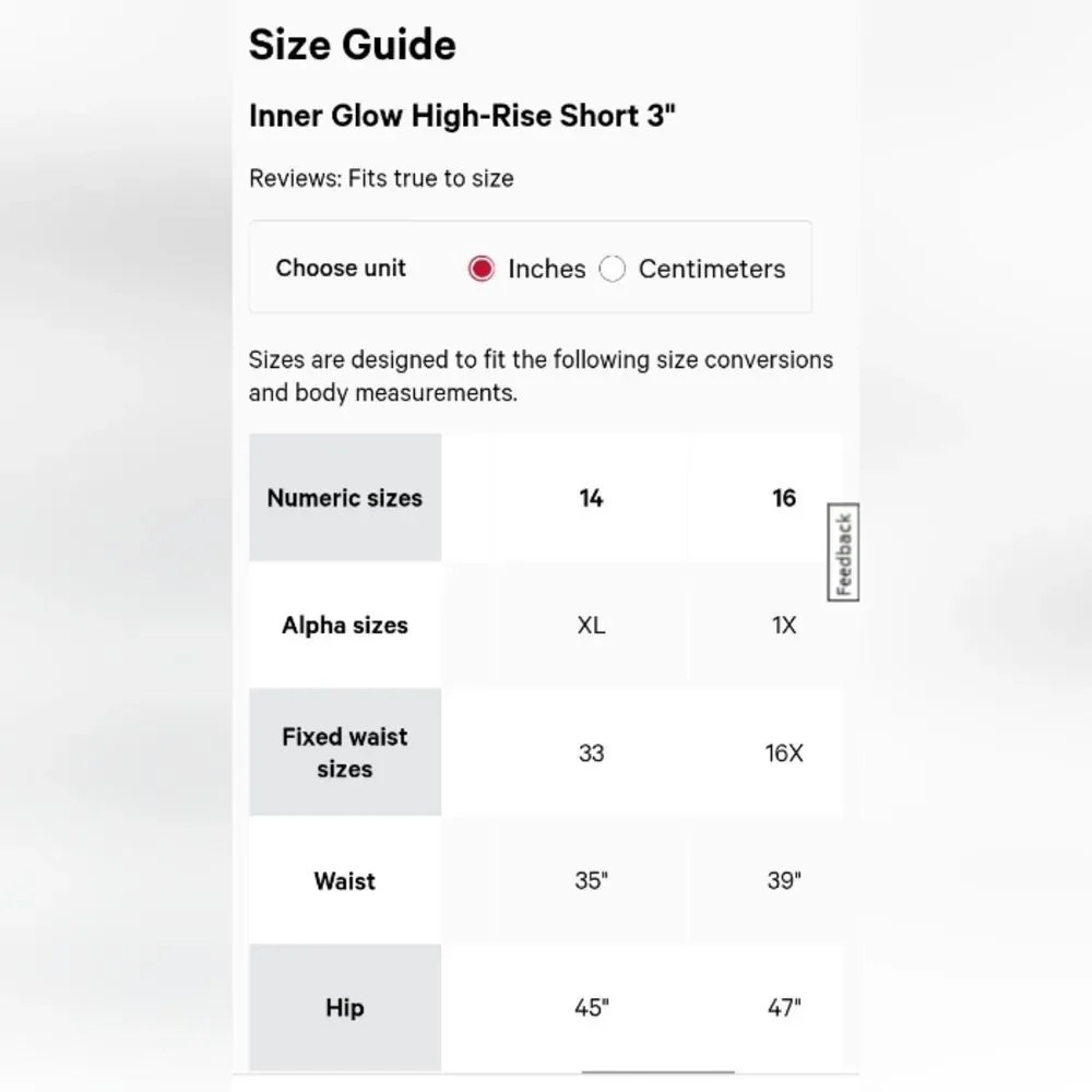 Lululemon Inner Glow Short 3" Terry Black Size 14 Womens Plus Pockets - Picture 13 of 16